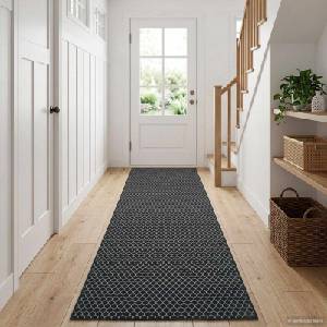 vidaXL Каса за килим ORIZ 1150 gsm Черен мрежест модел (42045427)