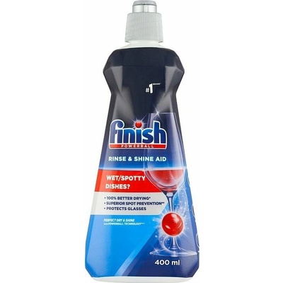 Finish Powerball Rinse & Shine leštidlo 400 ml