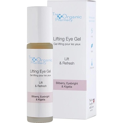 The Organic Pharmacy Lifting Eye Gel Bilberry, Eyebright & Kigelia лифтинг околоочен гел за жени 10 мл