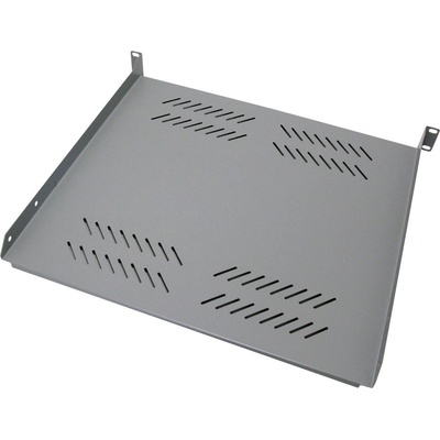 XtendLan CPOLIC1U40-G Police, 19", výška 1U, 400mm, univerzální, nosnost 25kg, šedá CPOLIC1U40-G