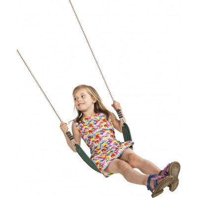 KBT flexibilná závesná hojdačka Prak zelená