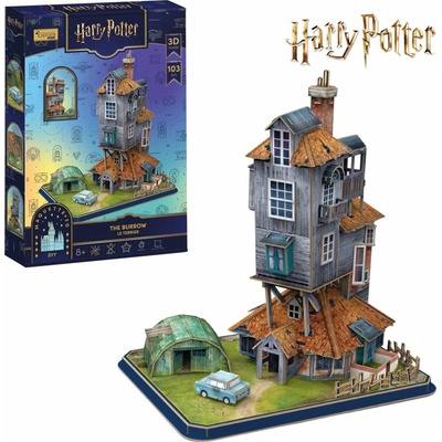 CubicFun 3D puzzle Harry Potter: Doupě 103 ks
