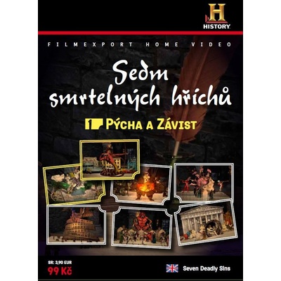Sedm smrtelných hříchů 1Pýcha, Závist Digipack DVD