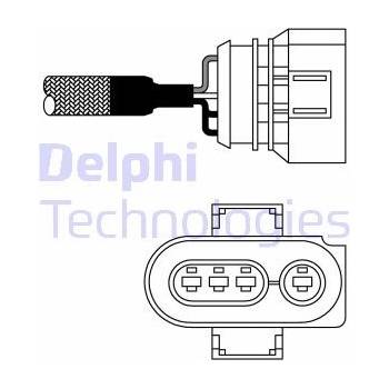 Lambda sonda DELPHI ES10979-12B1