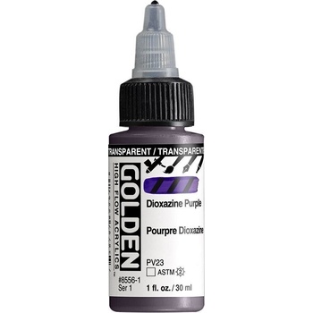 Golden Artist Colors High Flow АКРИЛНА боя Transparent Dioxazine Purple 30 ml 1 бр (0008556-1)