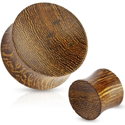 Šperky4U plug do ucha Snake wood PL01150-22