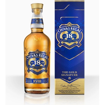 Chivas Regal 18y 40% 0,7 l (kazeta)