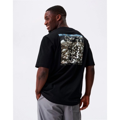 Pinqponq Tshirt Cotton Graphic Men Black Pelle Cass