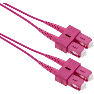 Conneu SC-SC дуплексна пач корда, мултимод OM4, 3 мм. , виолетова, Conneu (10 м) (CNFJ-SCSCOM4DVT3mm-10)
