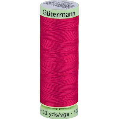 Prima-obchod Polyesterové nitě Gütermann Jeans návin 30 m, barva 382 růžová malinová