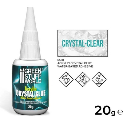 Green Stuff World Acrylic Crystal Glue 20g / Akrylové kryštálové lepidlo 20g – Zbozi.Blesk.cz