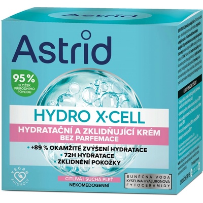 Astrid Hydro X-Cell Hydratačný a upokojujúci krém 50 ml