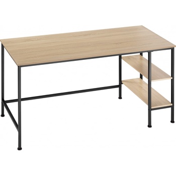 tectake 404228 písací stôl donegal industrial svetlé drevo