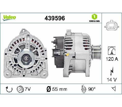 Alternátor VALEO 439596