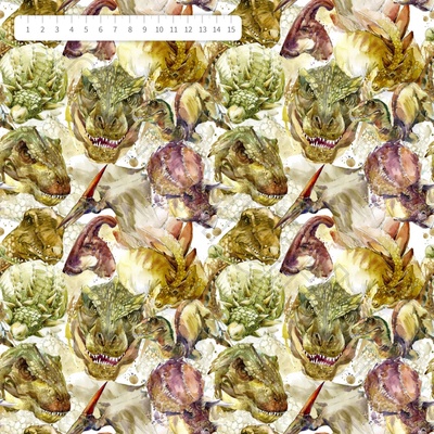 Softshell hlavy dinosaurů by mimi