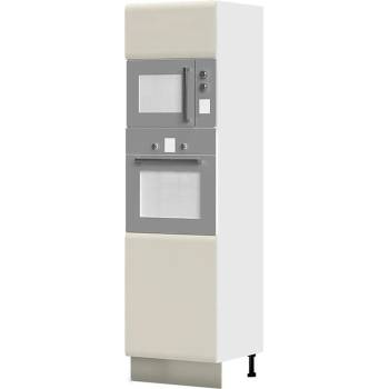 Висок кухненски шкаф за вграждане на фурна и микровълнова печка Invictus K21-60-RM6