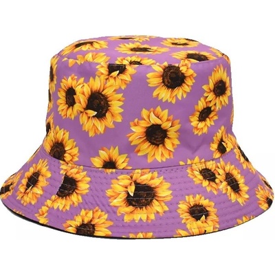 Klobouk Sunflower fialová