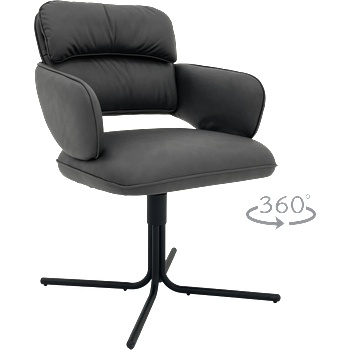 Carmen Трапезен стол rakvere - тъмносив 11 (3532257)