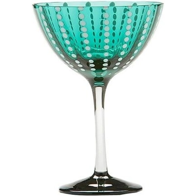 Zafferano koktejl pohár 15,6cm zelený 230 ml