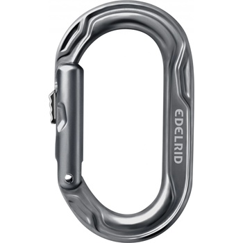 Edelrid Заключващ се карабинер Edelrid Kiwi Slider Locking carabiner - Anthracite - размер One Size (340-0027-0111)