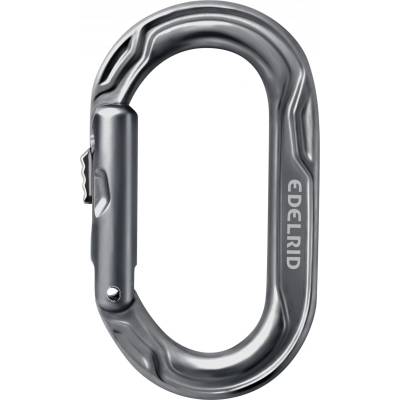 Edelrid Заключващ се карабинер Edelrid Kiwi Slider Locking carabiner - Anthracite - размер One Size (340-0027-0111)