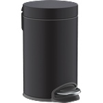 Hansgrohe HG Кошче за отпадъци с педал Addstoris, черен мат (41775670)