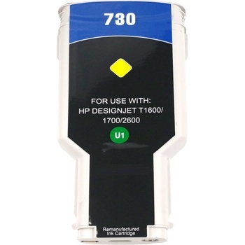 Compatible Съвместими касети с HP 730 P2V70A жълт (yellow) (P2V70A)
