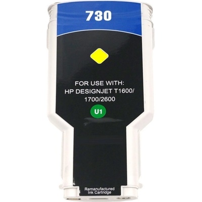 Compatible Съвместими касети с HP 730 P2V70A жълт (yellow) (P2V70A)