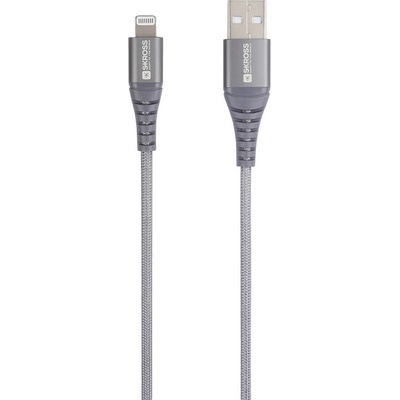 Skross SKCA0011A-MFI120CN USB, USB 2.0 USB-A zástrčka, 1.2m, sivý