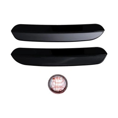 Carmart Спойлер антикрило universal / Addition to Volkswagen Golf 6 (2008-2013) Otr Style - 2бр. Добавки - черен гланц