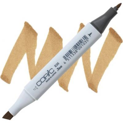 Lihová fixa COPIC Classic oboustranná Fine & Chisel, Chamois (E35)