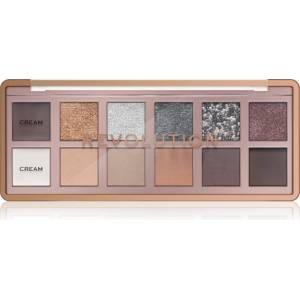 Revolution Beauty The Icon Palette палитра сенки за очи цвят The Smokey Icon Grunge Palette 12x0.7 гр