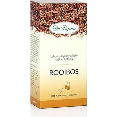Dr.Popov Rooibos porcovaný čaj 20 x 1,5 g