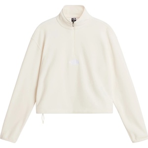 The North Face Дамски поларен пуловер The North Face Women's Novelty Logo Glacier 1/4 Zip Fleece jumper - White Dune - размер XXL (105-7920-0216)