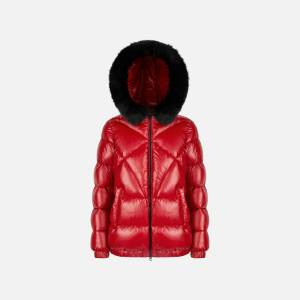 Geox Червен дамски пухен джакет Geox Backsie Geox | Cherven | ЖЕНИ | 42