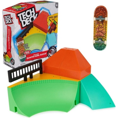 Tech Deck Xconnect skatepark Mafia Quarter Bowl Ruckus Real
