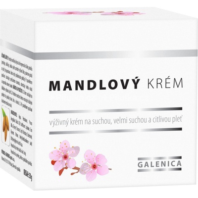 Generica Mandlový výživný krém na suchou a citlivou pleť 50 g