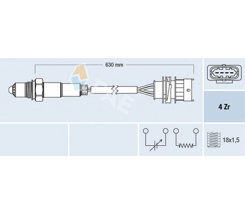 Lambda sonda FAE 77156