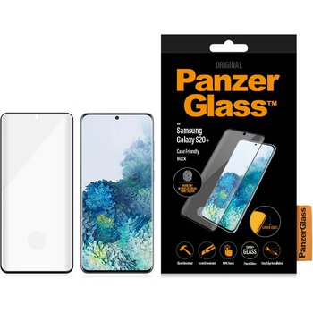 Panzer Стъклен протектор PanzerGlass за Samsung Galaxy S20 Plus Fingerprint CaseFriendly - Черен, 117561