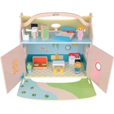 Classic world - Преносима детска дървена къщичка (CW53665)