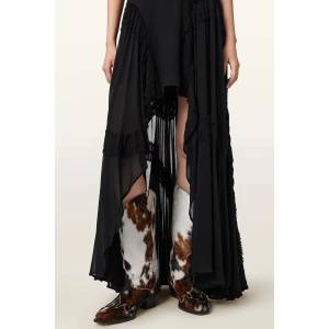 AllSaints асиметрична рокля от вискоза DORINA (W153DE)