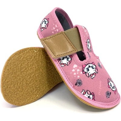 Barefoot papuče Crave Pink Cat