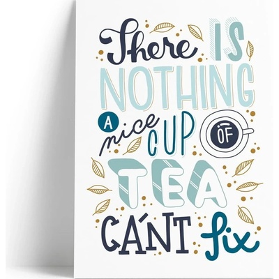 Print s motívom A Nice Cup of Tea Printintin, formát A4