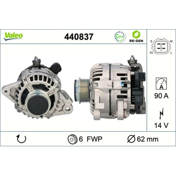 Alternátor VALEO 440837