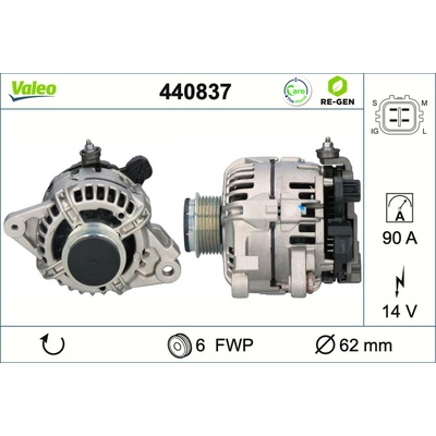 Alternátor VALEO 440837