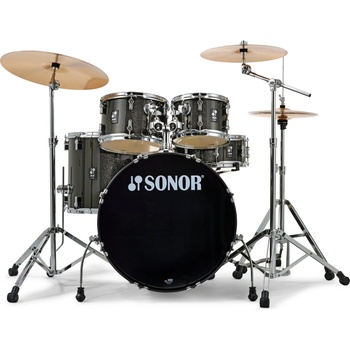 Sonor AQX Stage Set + hardware + Cymbals BMS