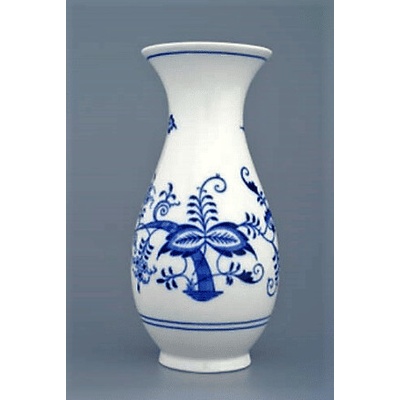 Cibulák – Váza 25,5 cm – originál cibuľový porcelán 1. akosť