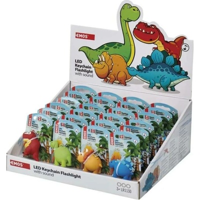 Emos Prívesok na kľúče P4711 LEDdinosaurus Svietidlo