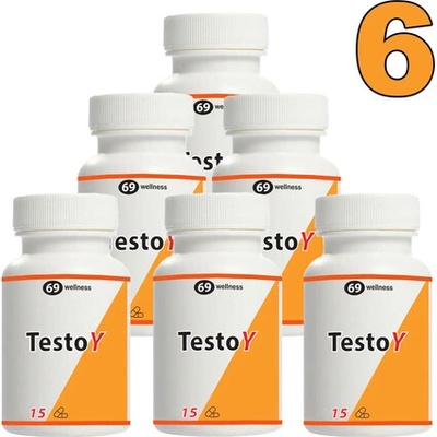 6 x TestoY за Силна Ерекция 6x15 капсули