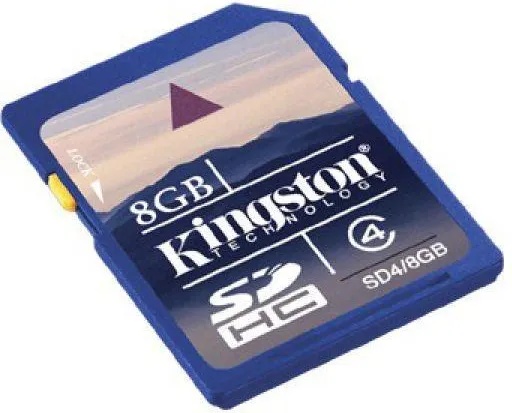 Kingston SDHC 8GB Class 4 SD4/8GB